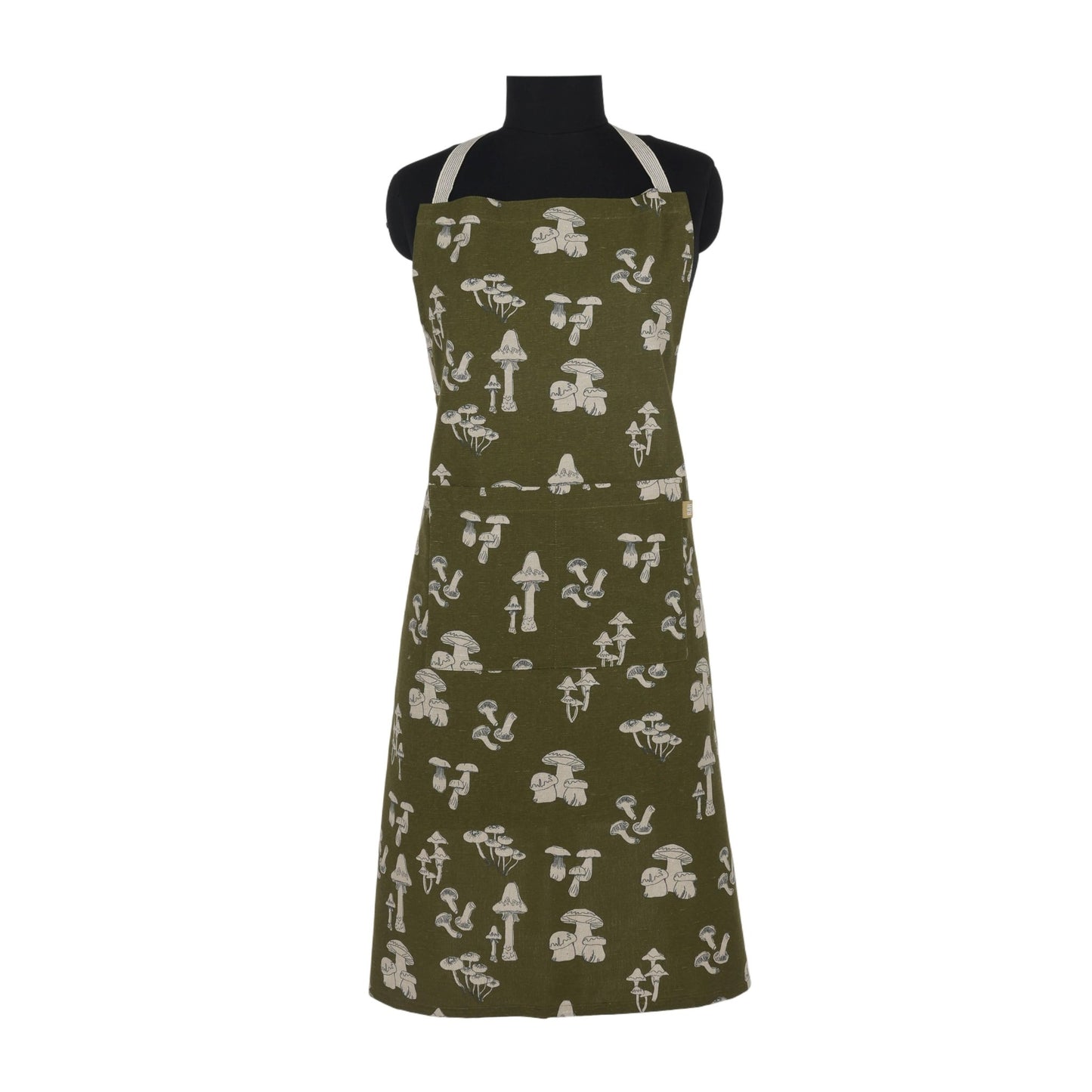 Apron - Wild Mushroom - Green - Market 12