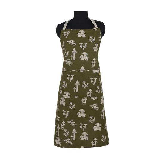 Apron - Wild Mushroom - Green - Market 12