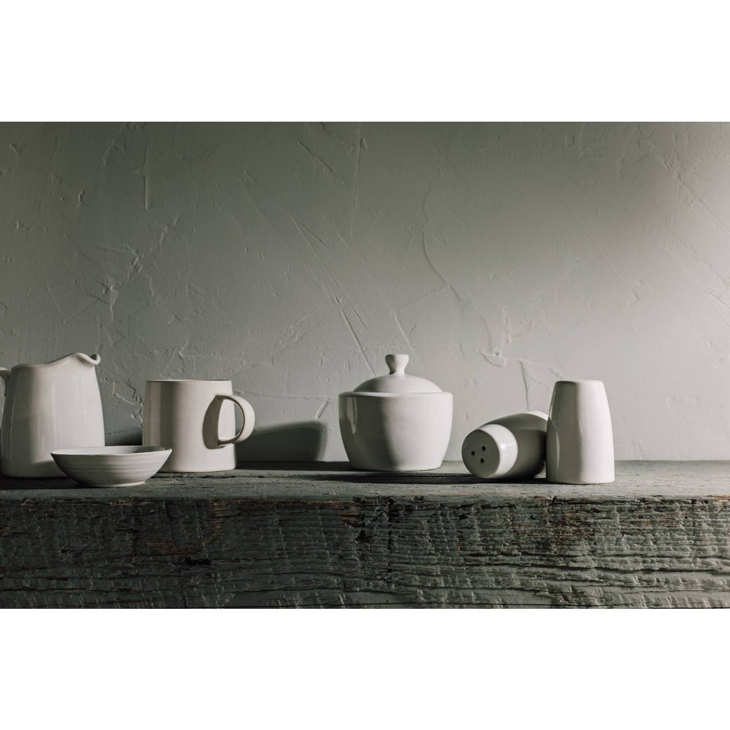 Aquarius Oyster Sugar Pot - Market 12