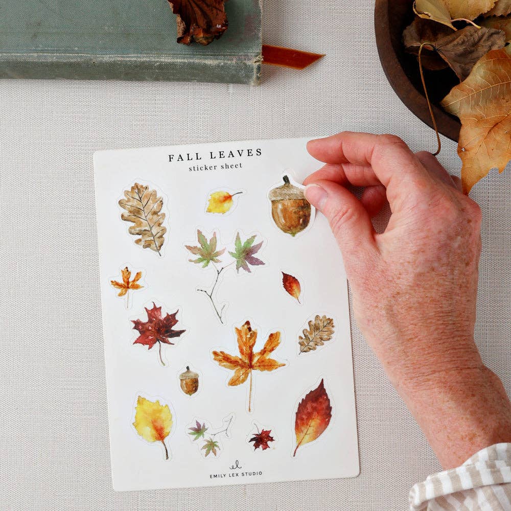 Autumn sticker sheets - Market 12