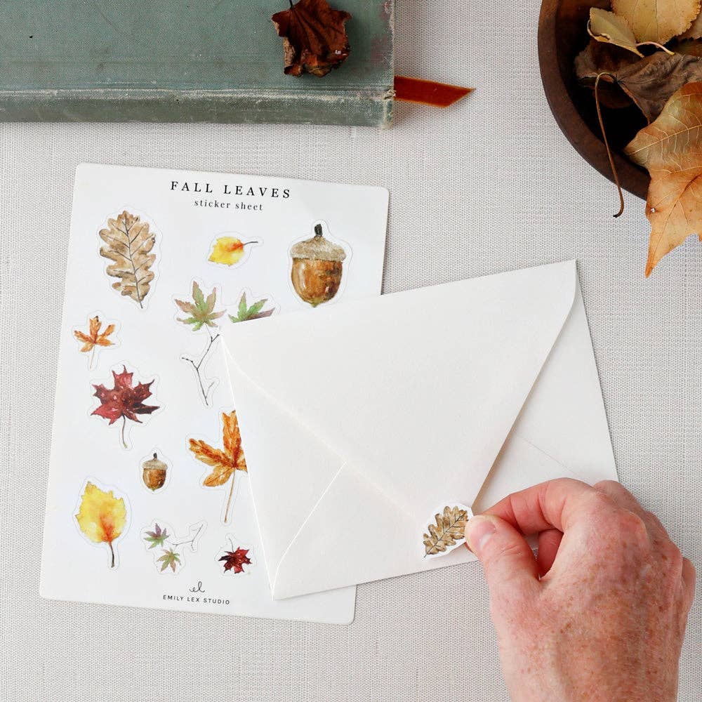 Autumn sticker sheets - Market 12