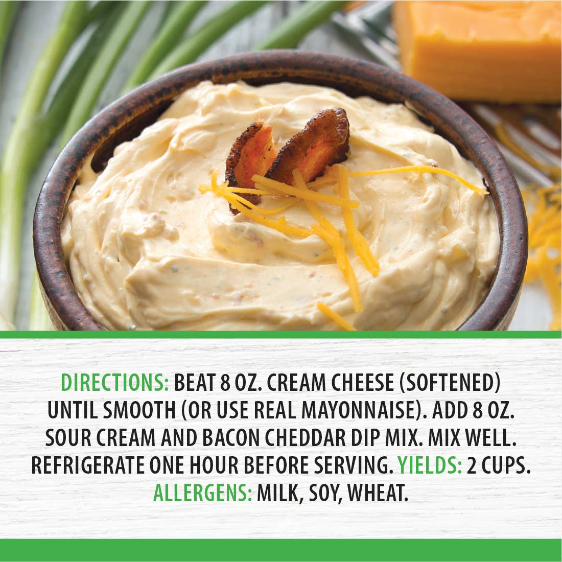 Bacon Cheddar Dip - Market 12