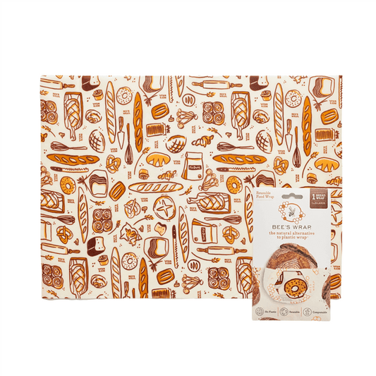 Bakery Lane Bread Wrap, Seasonal Print - 17" x 23" - Market 12