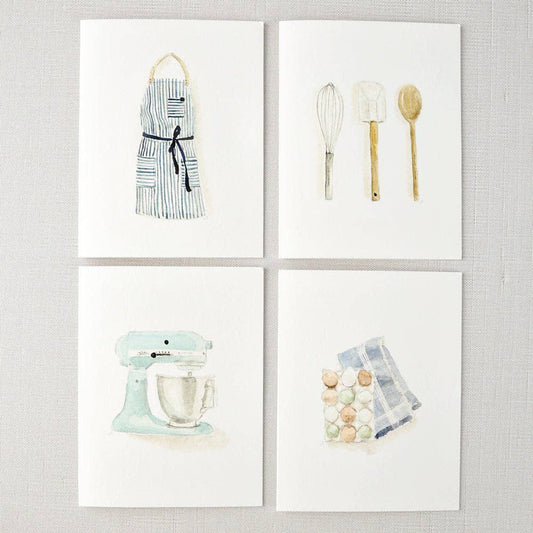 Baking assorted notecard set - Market 12
