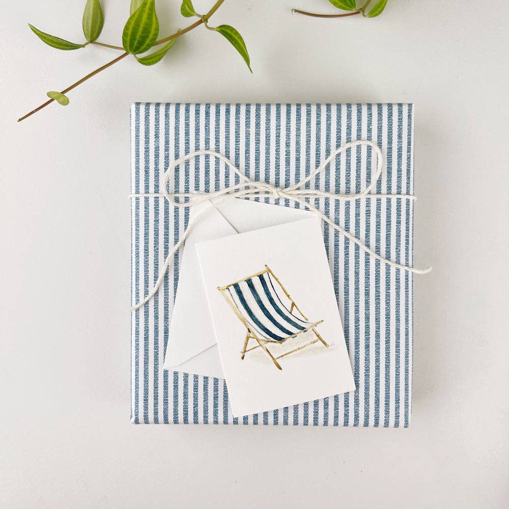 Beach chair mini notecard - Market 12