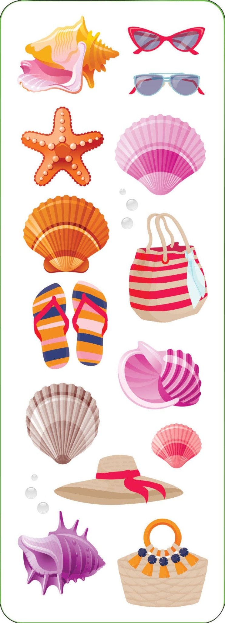 Beach Sticker Set - Market 12