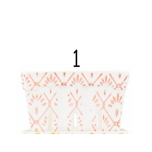 Berry Bowl with Pattern, 3 Colors, 2 Styles - Market 12