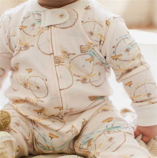 Bicycles Footless Sleep & Play: Angelic - Market 12