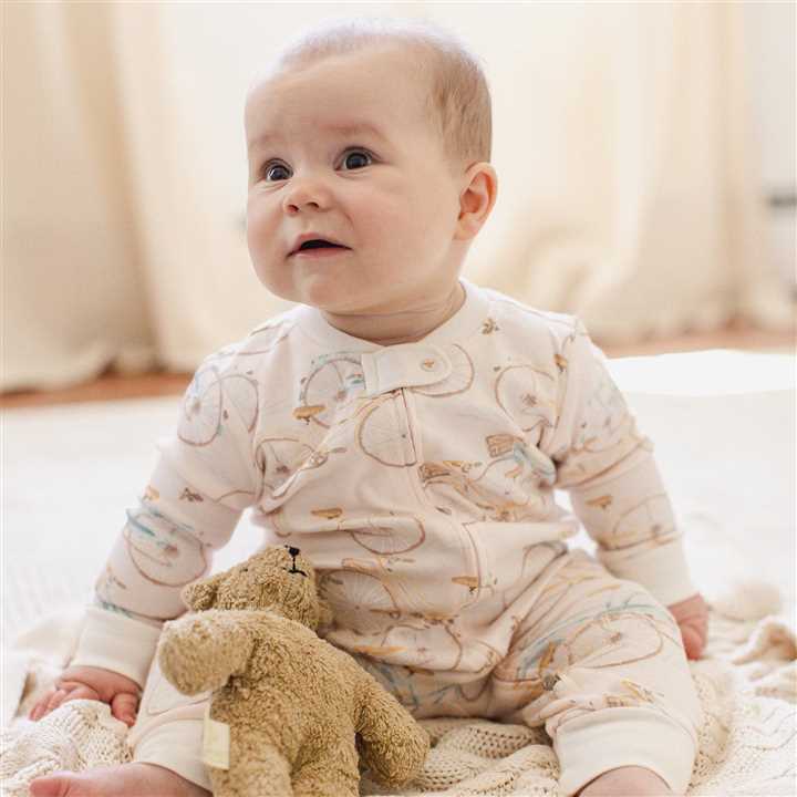 Bicycles Footless Sleep & Play: Angelic - Market 12