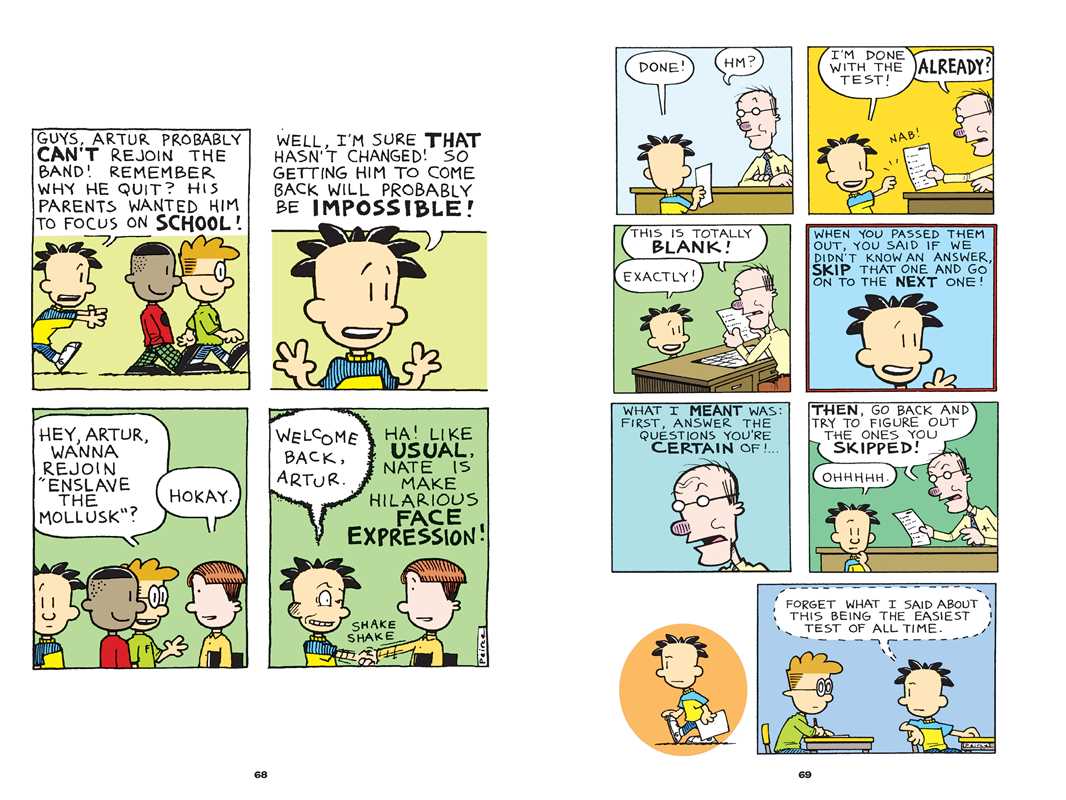 Big Nate: Say Good - bye to Dork City by Lincoln Peirce: Paperback; 224 pages, English - Market 12