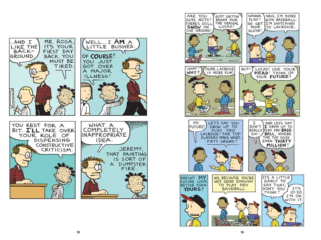 Big Nate: The Gerbil Ate My Homework by Lincoln Peirce: Paperback; 176 pages, English - Market 12