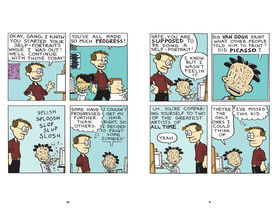 Big Nate: The Gerbil Ate My Homework by Lincoln Peirce: Paperback; 176 pages, English - Market 12