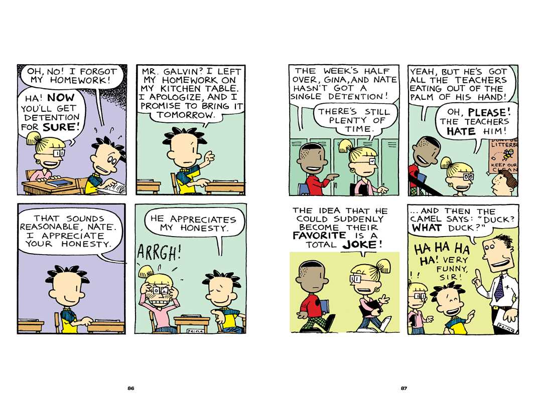 Big Nate: Thunka, Thunka, Thunka by Lincoln Peirce: Paperback; 176 pages, English - Market 12