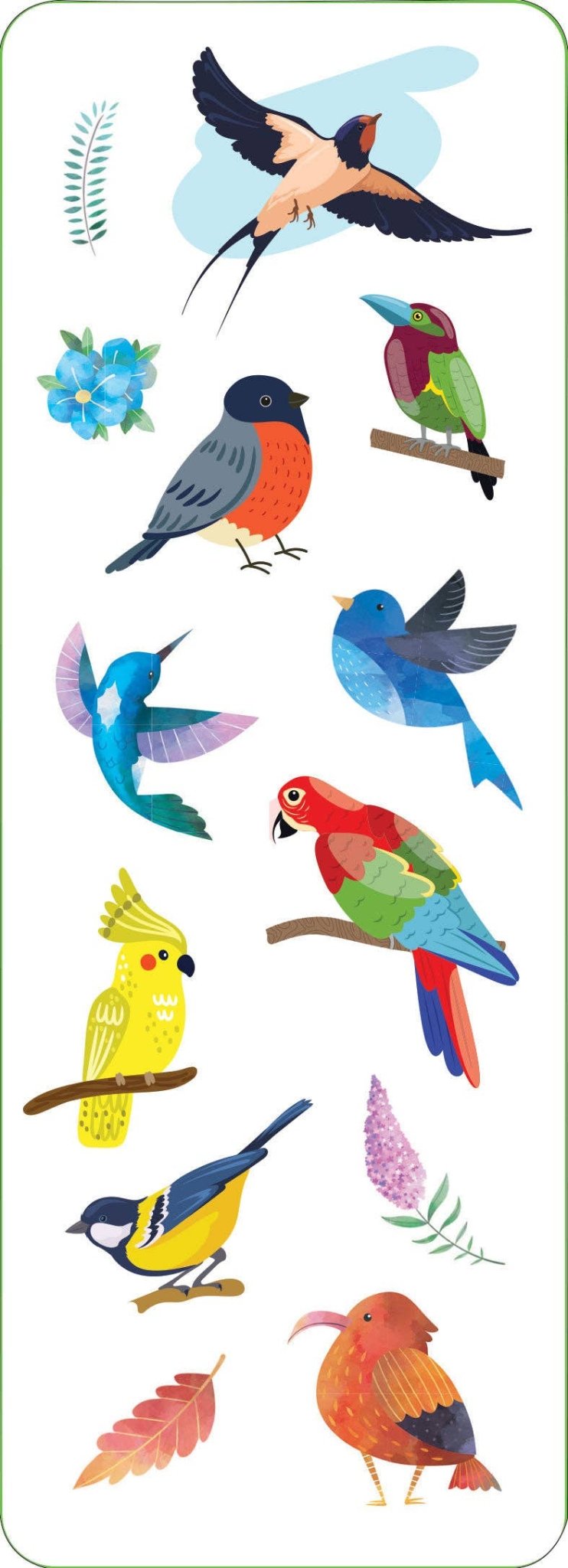 Birds Sticker Set - Market 12