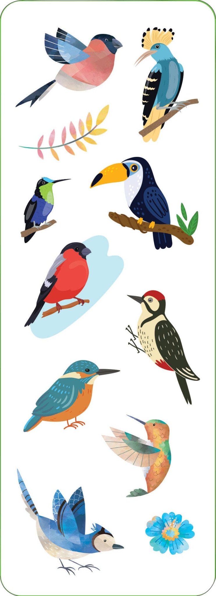 Birds Sticker Set - Market 12