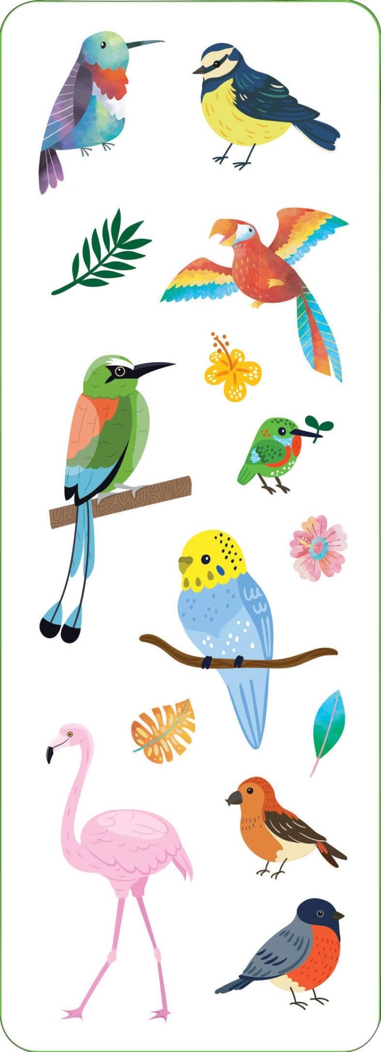 Birds Sticker Set - Market 12