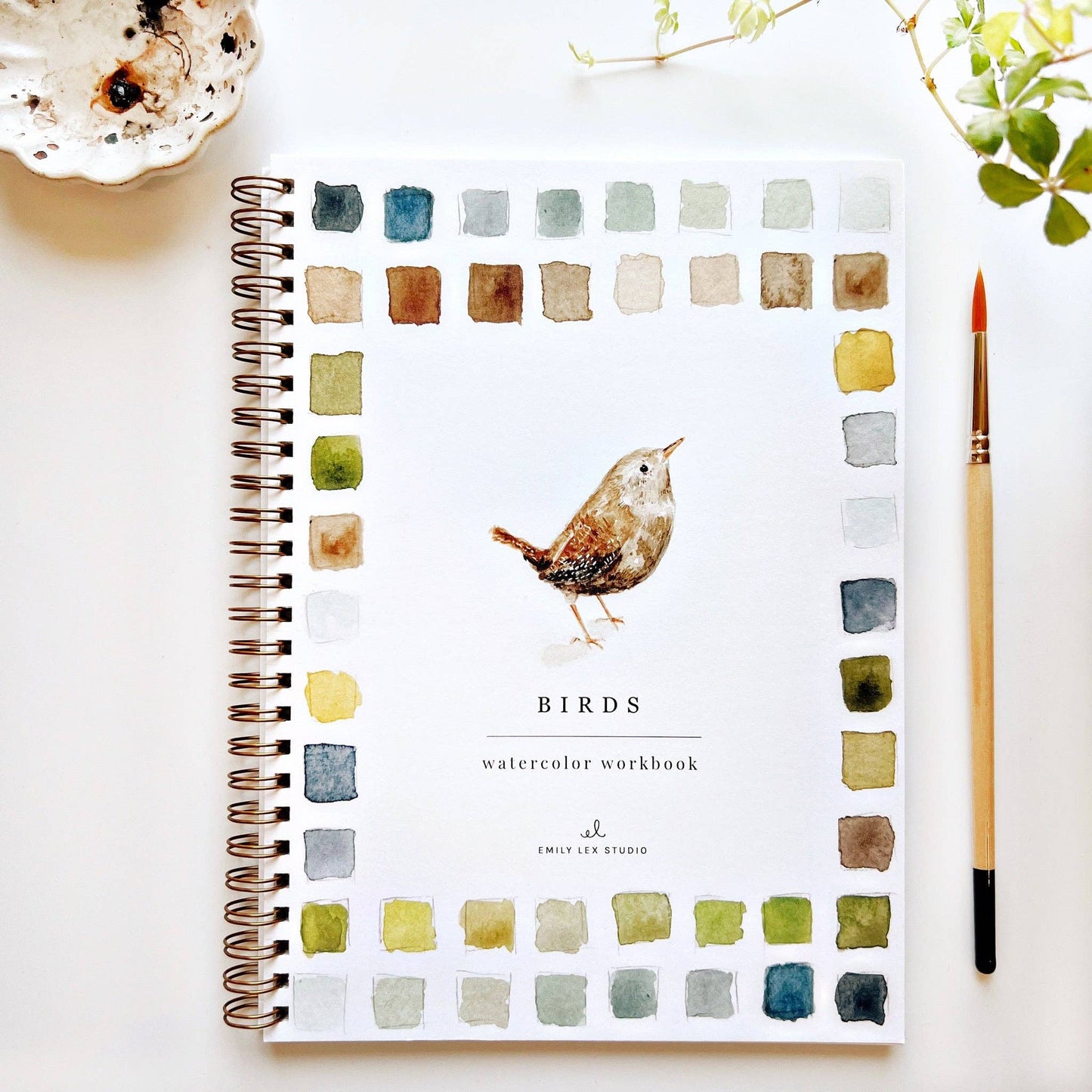 Birds watercolor workbook - Market 12