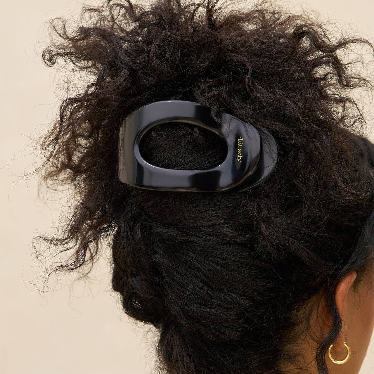 Black Flat Cloud Clip - Large - Market 12