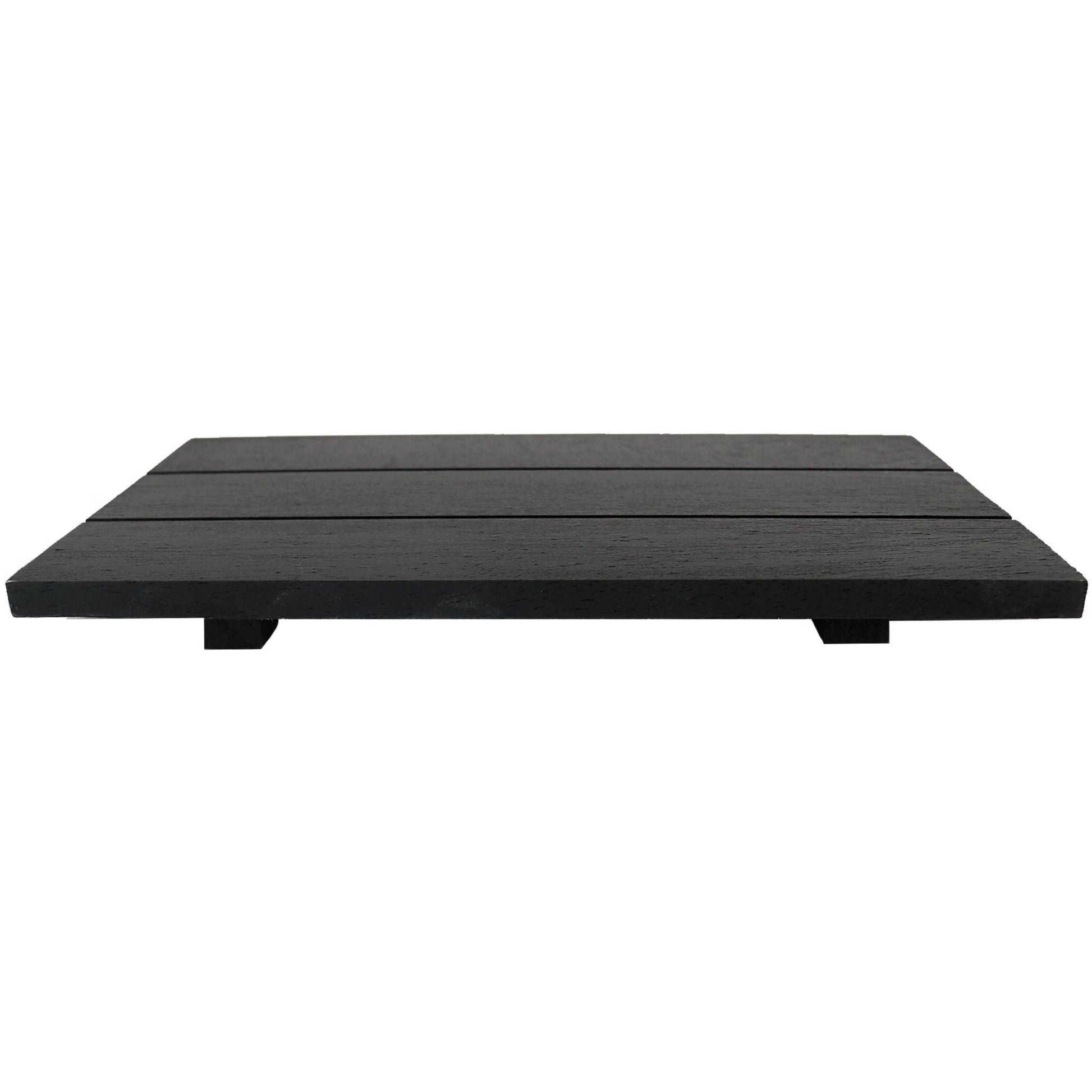 Black Rectangular Wood Tray - Home Decor & Gifts - Market 12