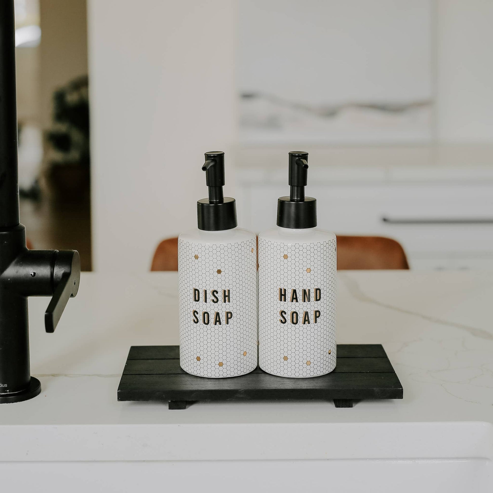 Black Rectangular Wood Tray - Home Decor & Gifts - Market 12