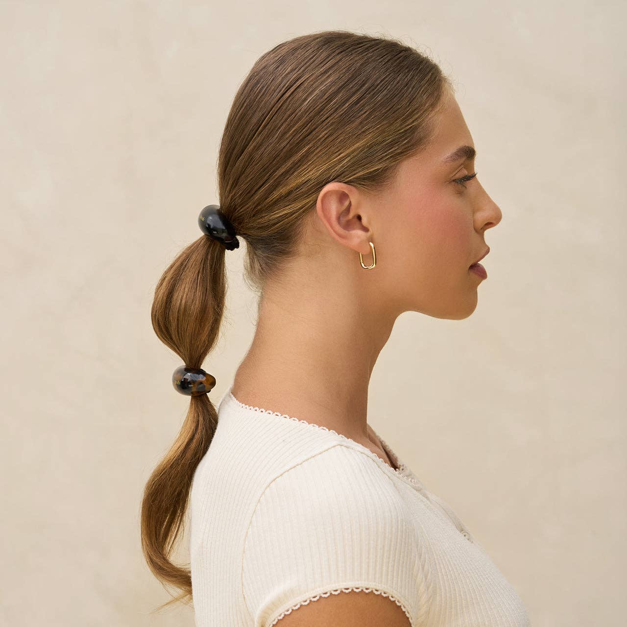 Black & Tort Cloud Cuffs - Medium - Market 12