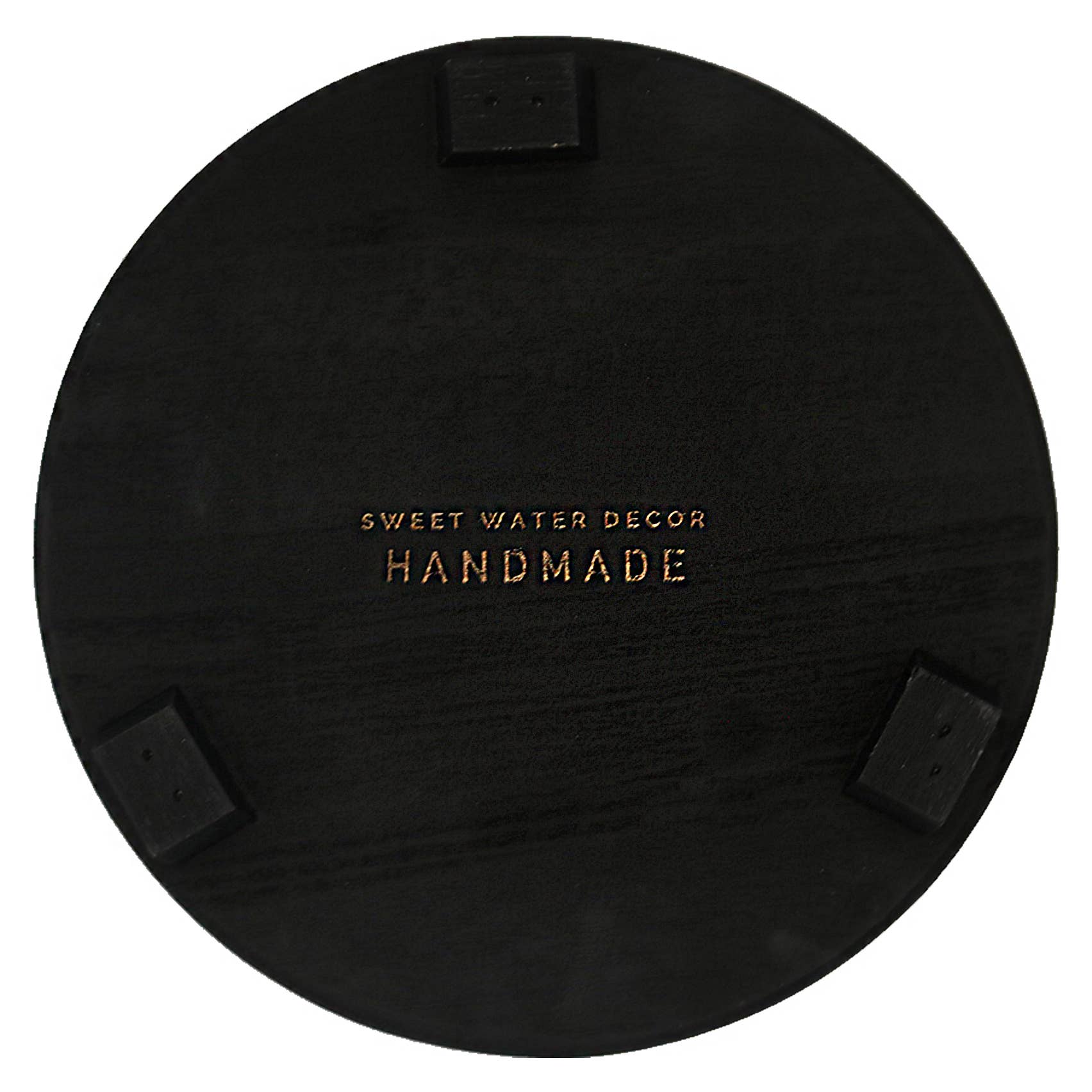 Black Wood Pedestal Stand - Home Decor & Gifts - Market 12