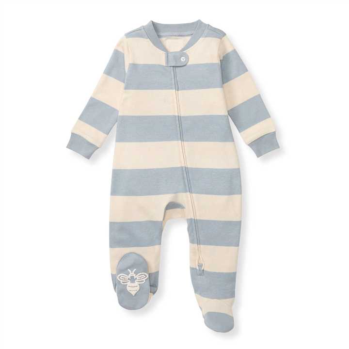 Blu Rugby Stripe Sleep & Play: Quarry - Market 12