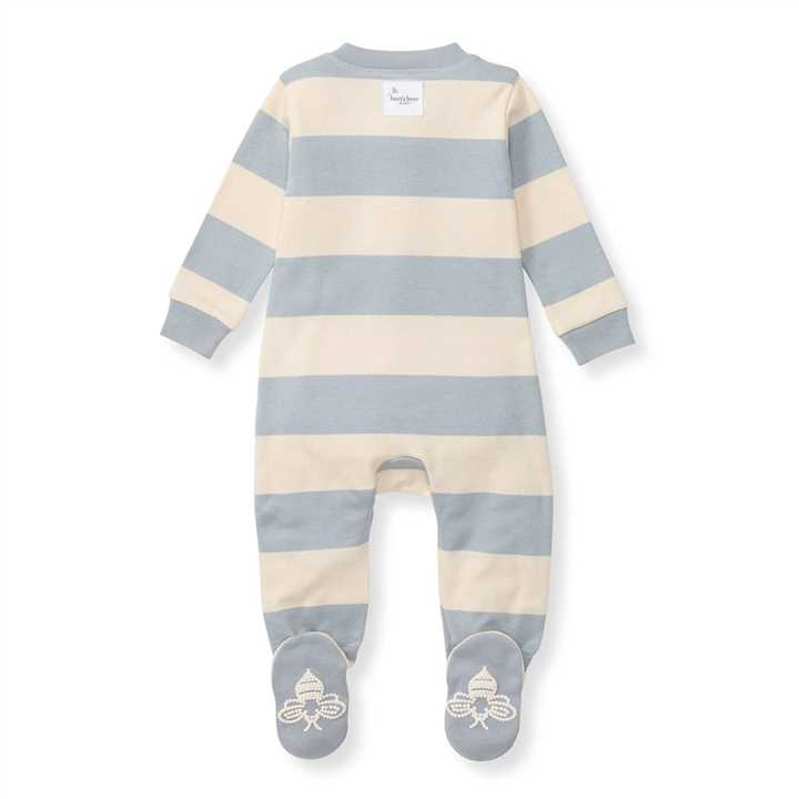 Blu Rugby Stripe Sleep & Play: Quarry - Market 12