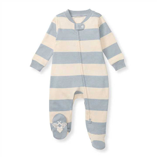 Blu Rugby Stripe Sleep & Play: Quarry - Market 12
