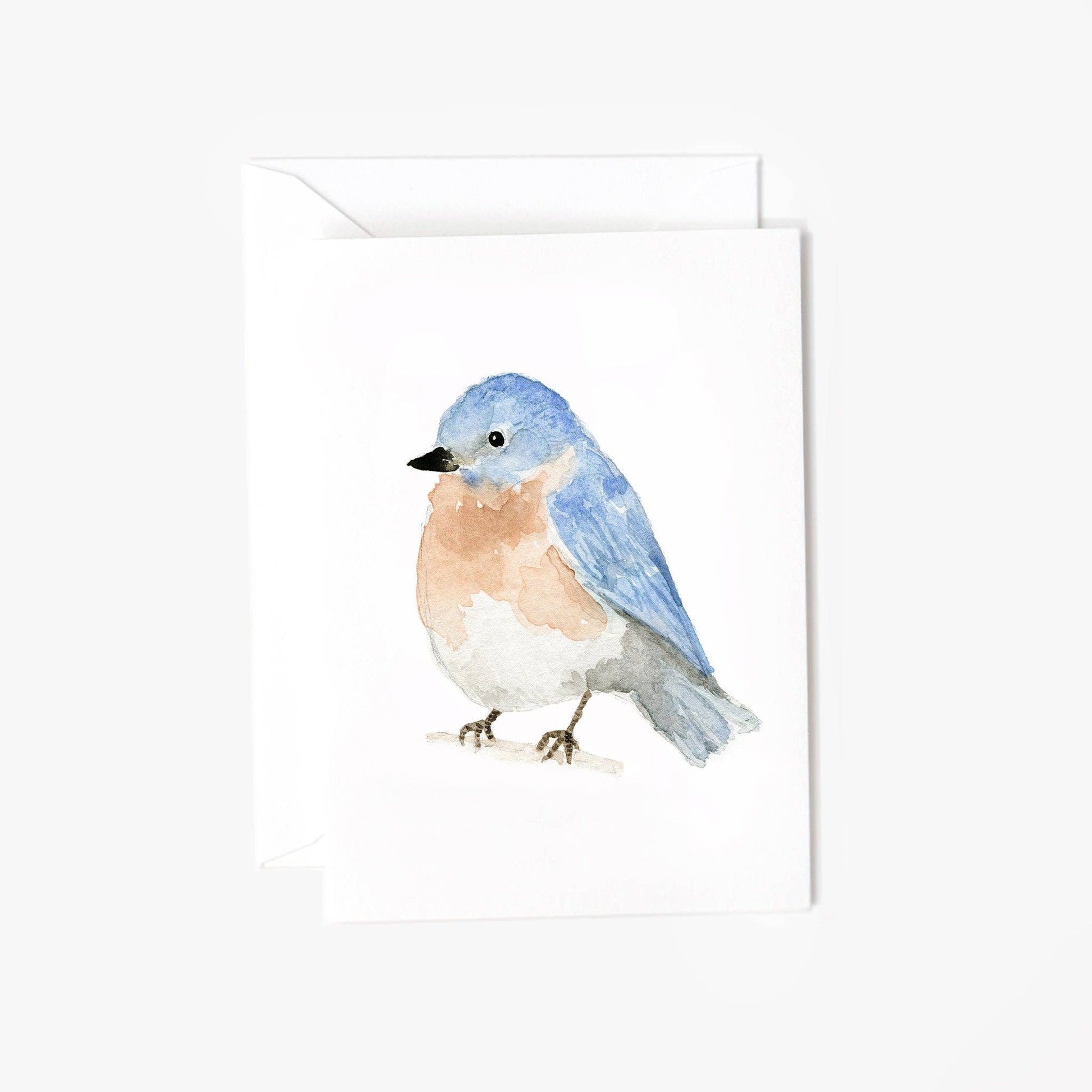 Bluebird mini notecard - Market 12