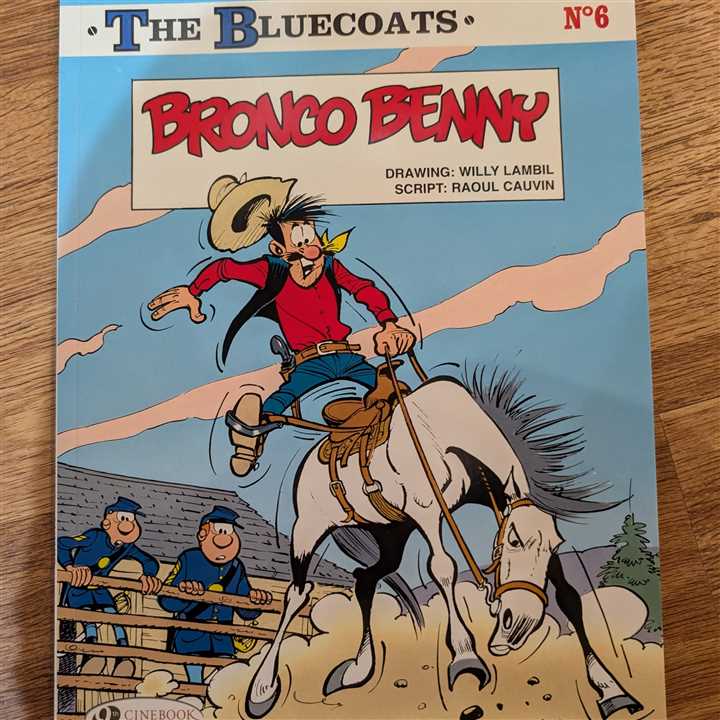 Bluecoats: Bronco Benny; paperback; Series No. 6 - Market 12