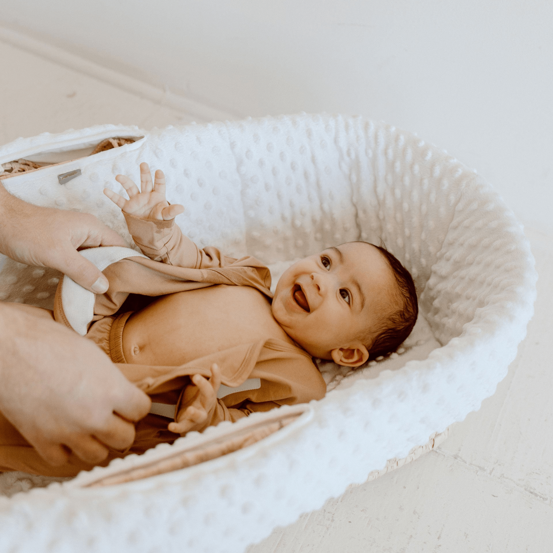 Bonsie® Ultra - Soft One - Piece Baby Footie – Mocha - Market 12