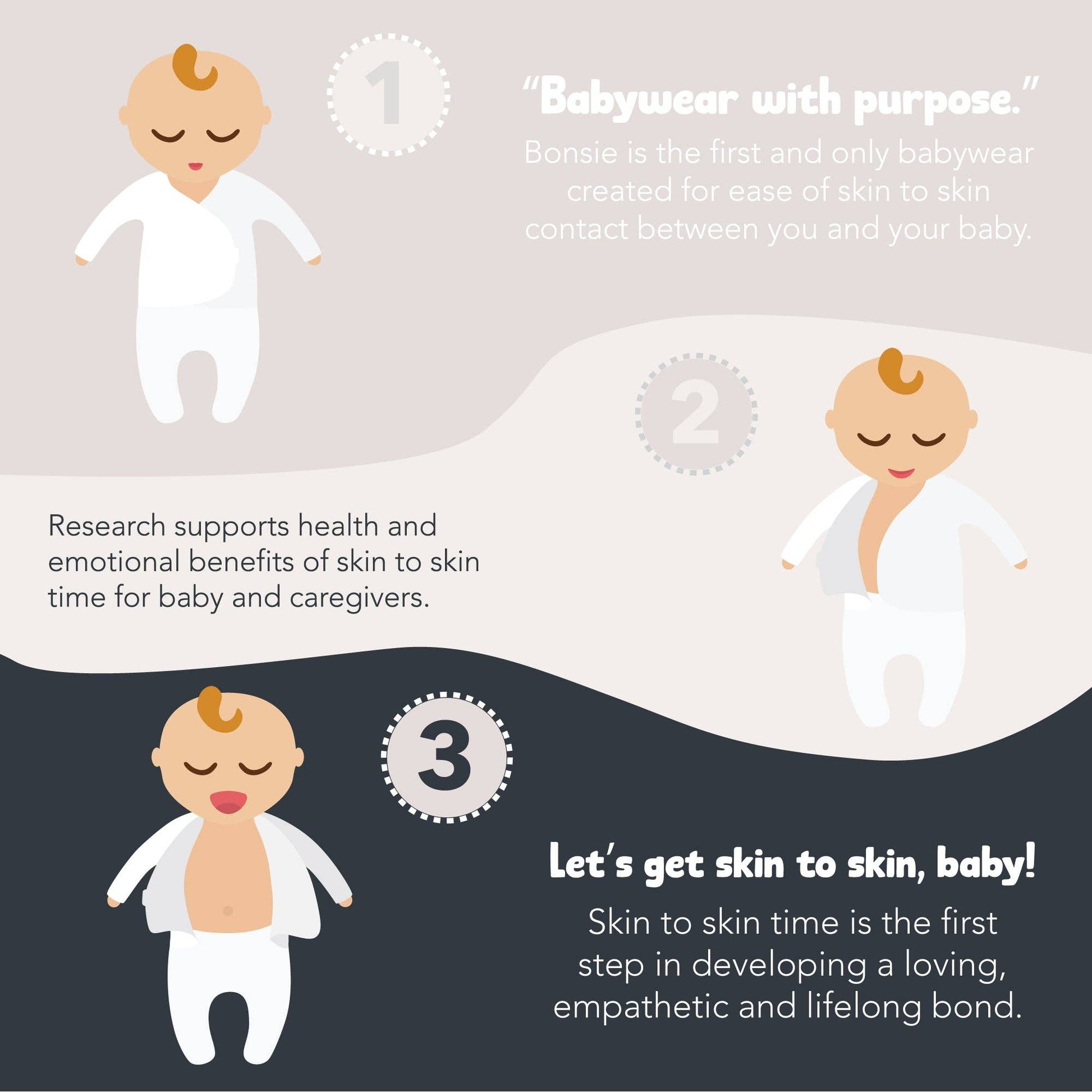 Bonsie® Ultra - Soft One - Piece Baby Footie – Toffee Twist - Market 12