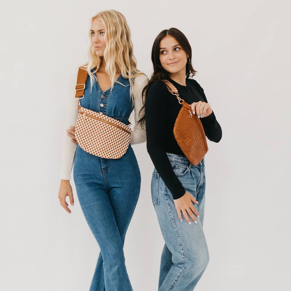 Brown Westlyn Woven Bum Bag - Market 12