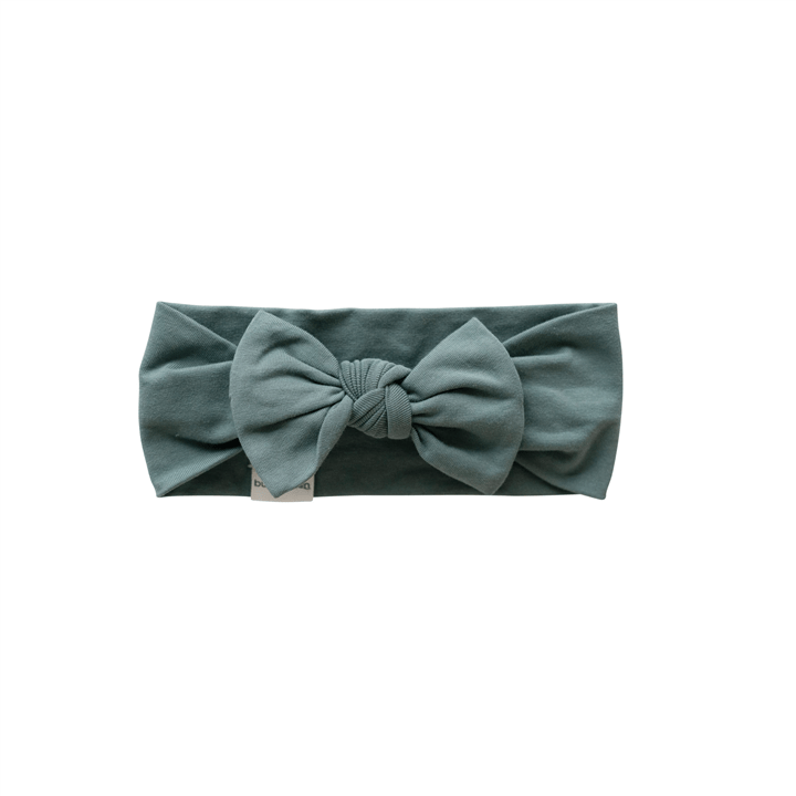 Bug + Bean Organic Cotton Headband – Basil Green - Market 12