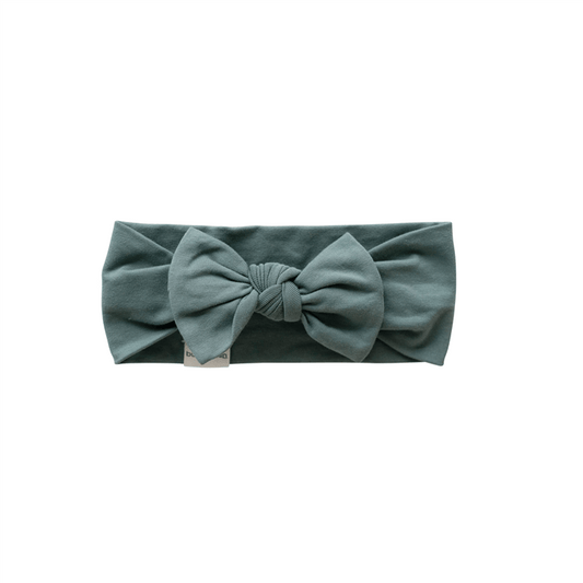 Bug + Bean Organic Cotton Headband – Basil Green - Market 12