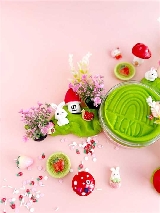 Bunny Berry Village KidDough Play Kit - Market 12