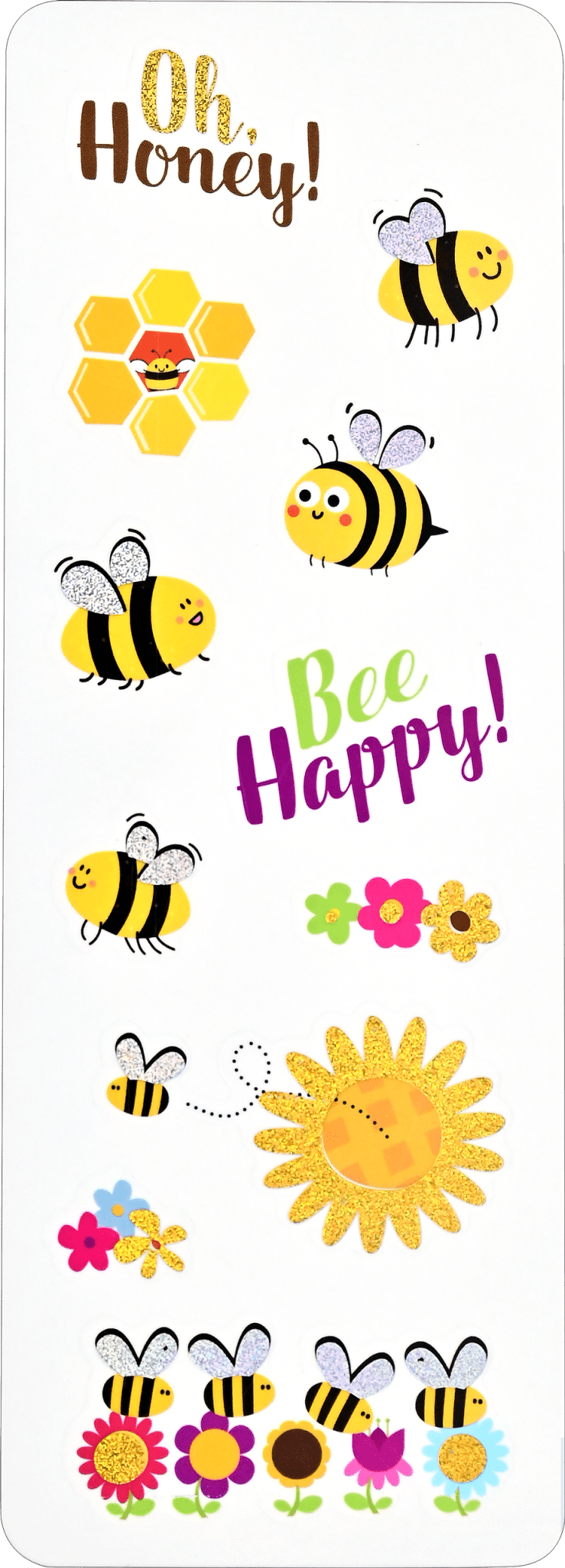 Buzzy Bees Sticker Set - Market 12