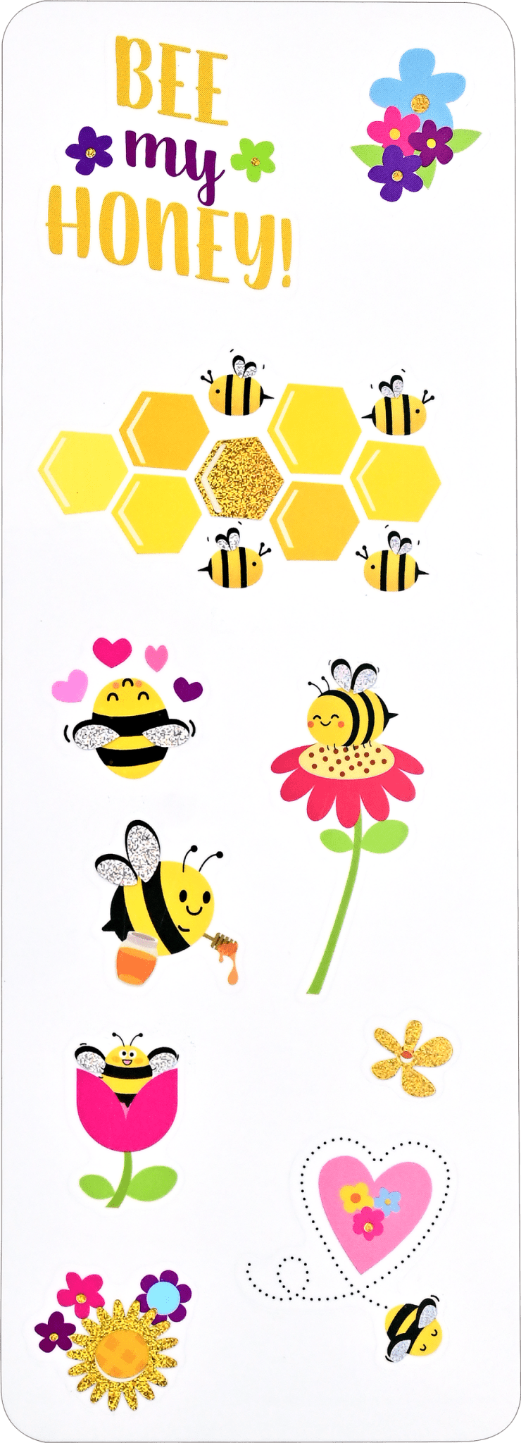Buzzy Bees Sticker Set - Market 12