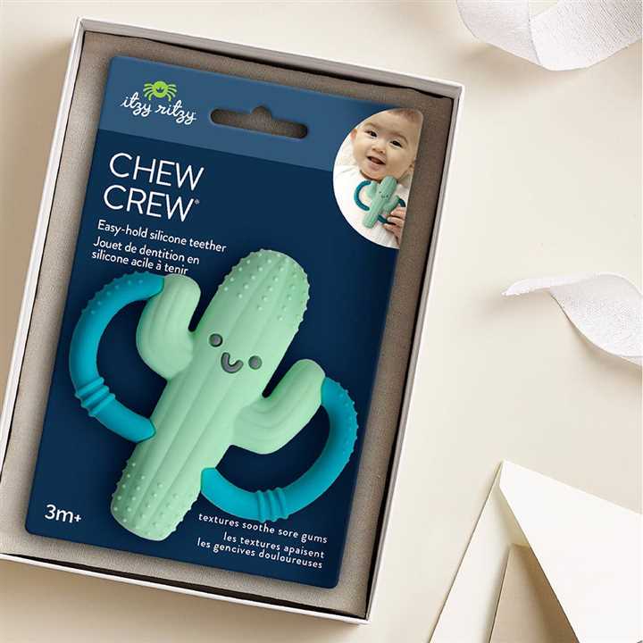 Cactus Chew Crew, Baby Teether - Market 12