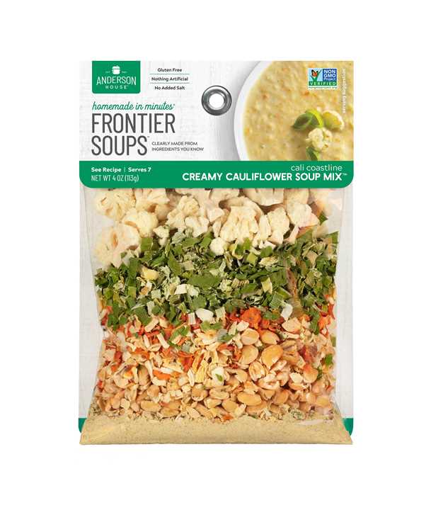 Cali Coastline Creamy Cauliflower Soup Mix GF - Market 12