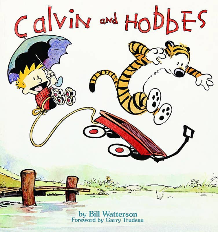 Calvin and Hobbes by Bill Watterson: Paperback; 128 pages, English - Market 12