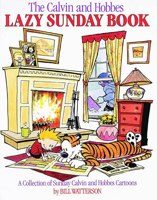 Calvin and Hobbes Lazy Sunday Book by Bill Watterson: Paperback - Market 12