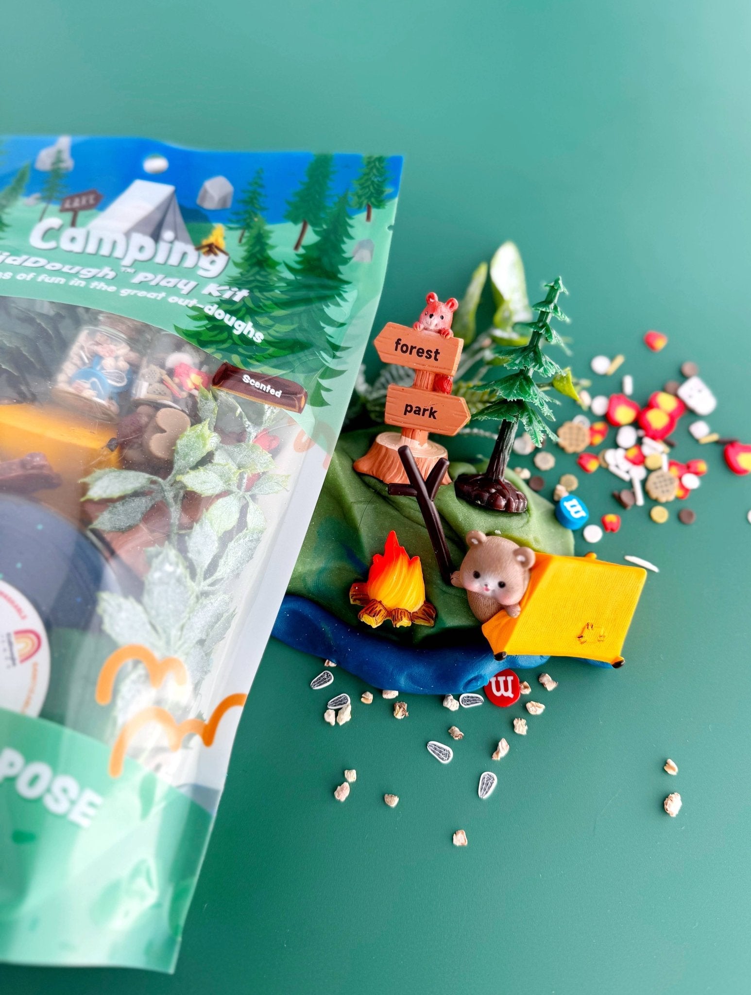 Camping KidDough Play Kit - Market 12