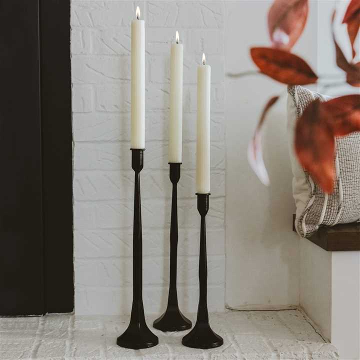 Cast Iron Taper Candle Holder - Market 12