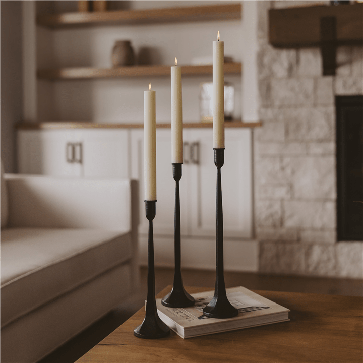 Cast Iron Taper Candle Holder - Market 12