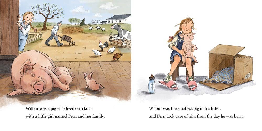 Charlotte's Web Board Book : E. B. White - Market 12