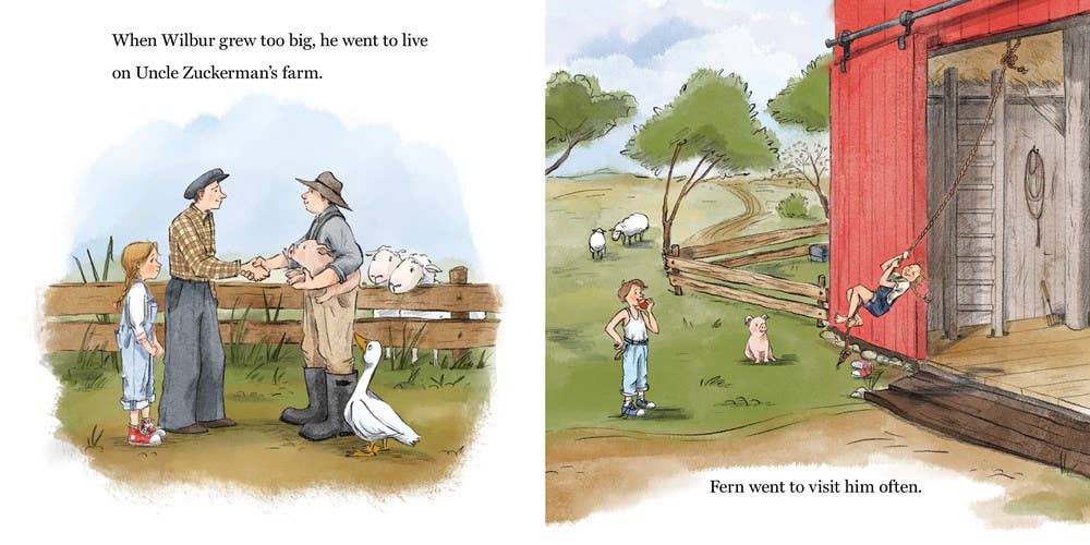 Charlotte's Web Board Book : E. B. White - Market 12