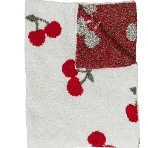 Cherry Plush Blanket 15x10 - Market 12