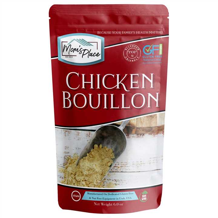 Chicken Bouillon Gluten Free. Vegan. Savory - Market 12